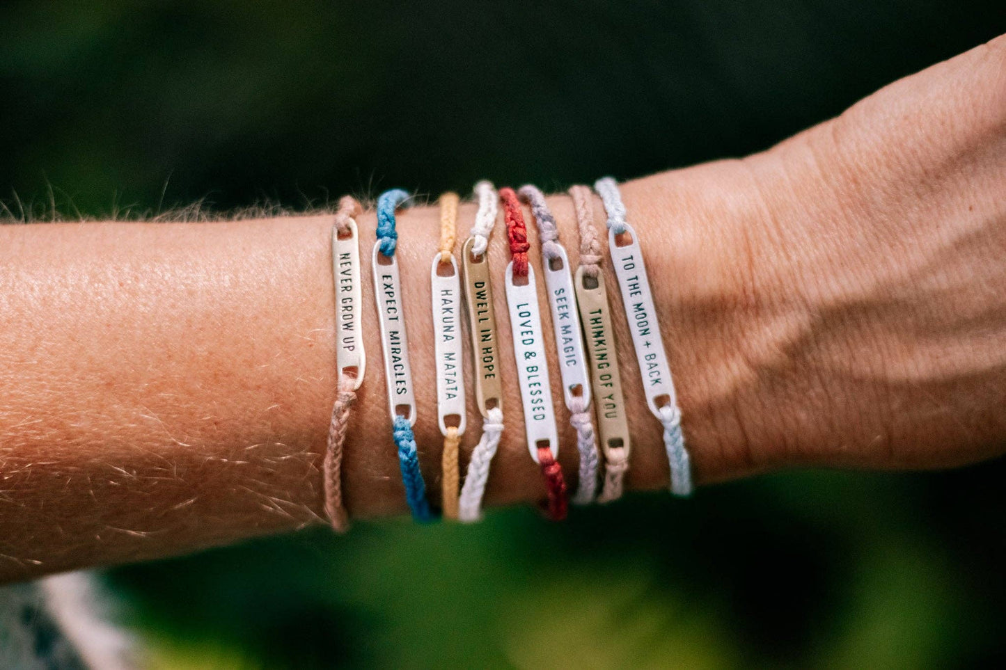 Dwell In Hope Braided Bracelet