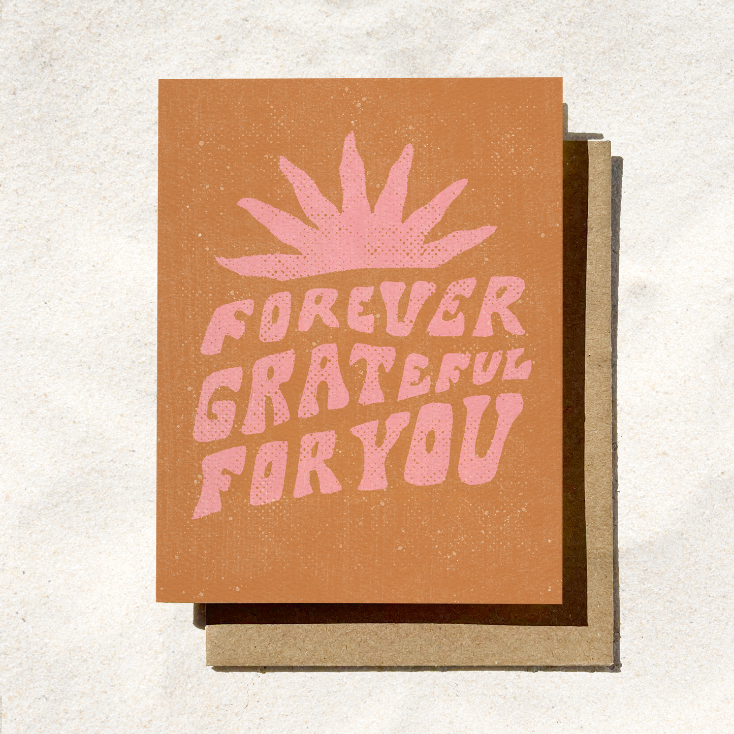 Forever Grateful Card | Thanksgiving Card| Fall Gratitude Card