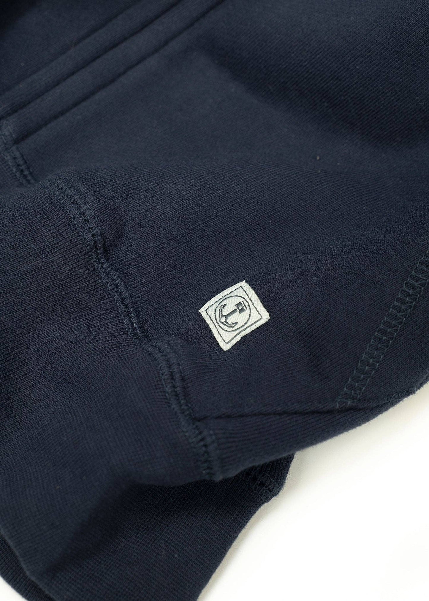 Million Mile Zip Hoodie: Navy / Large