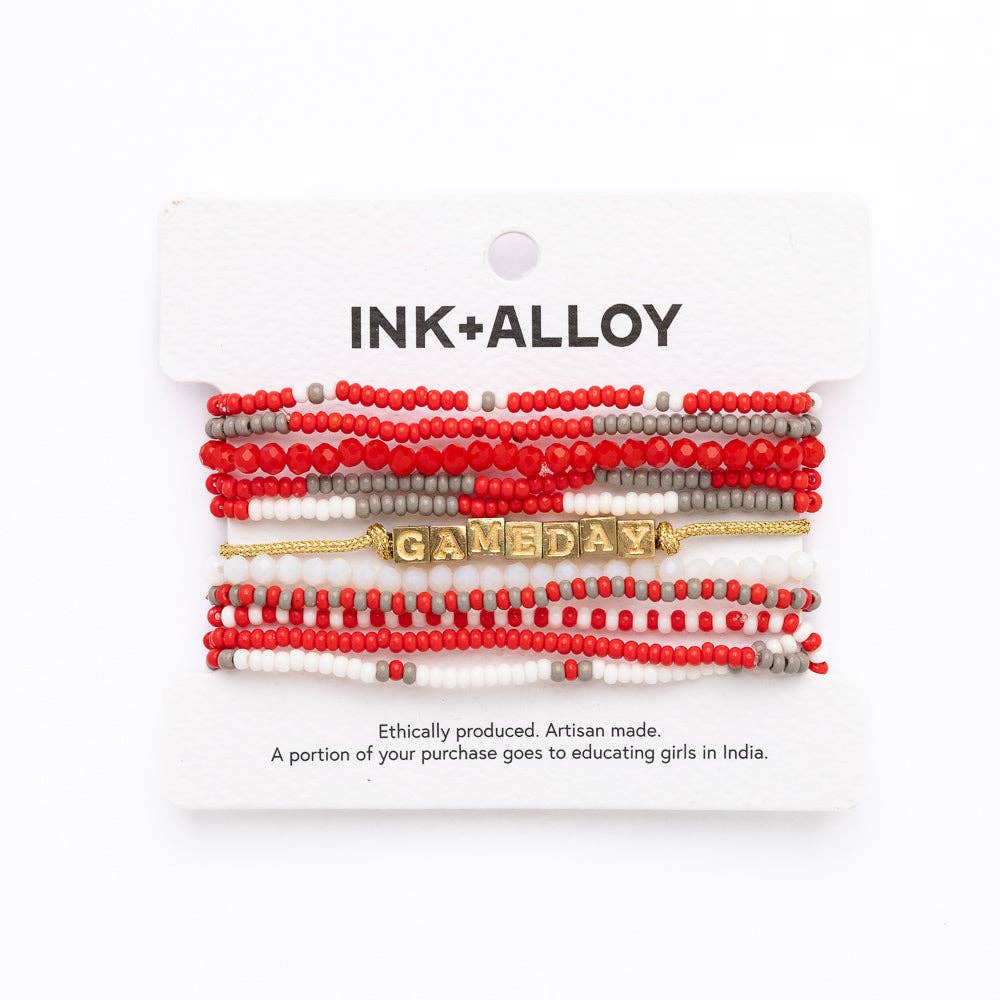 Game Day 11-Strand Bracelets