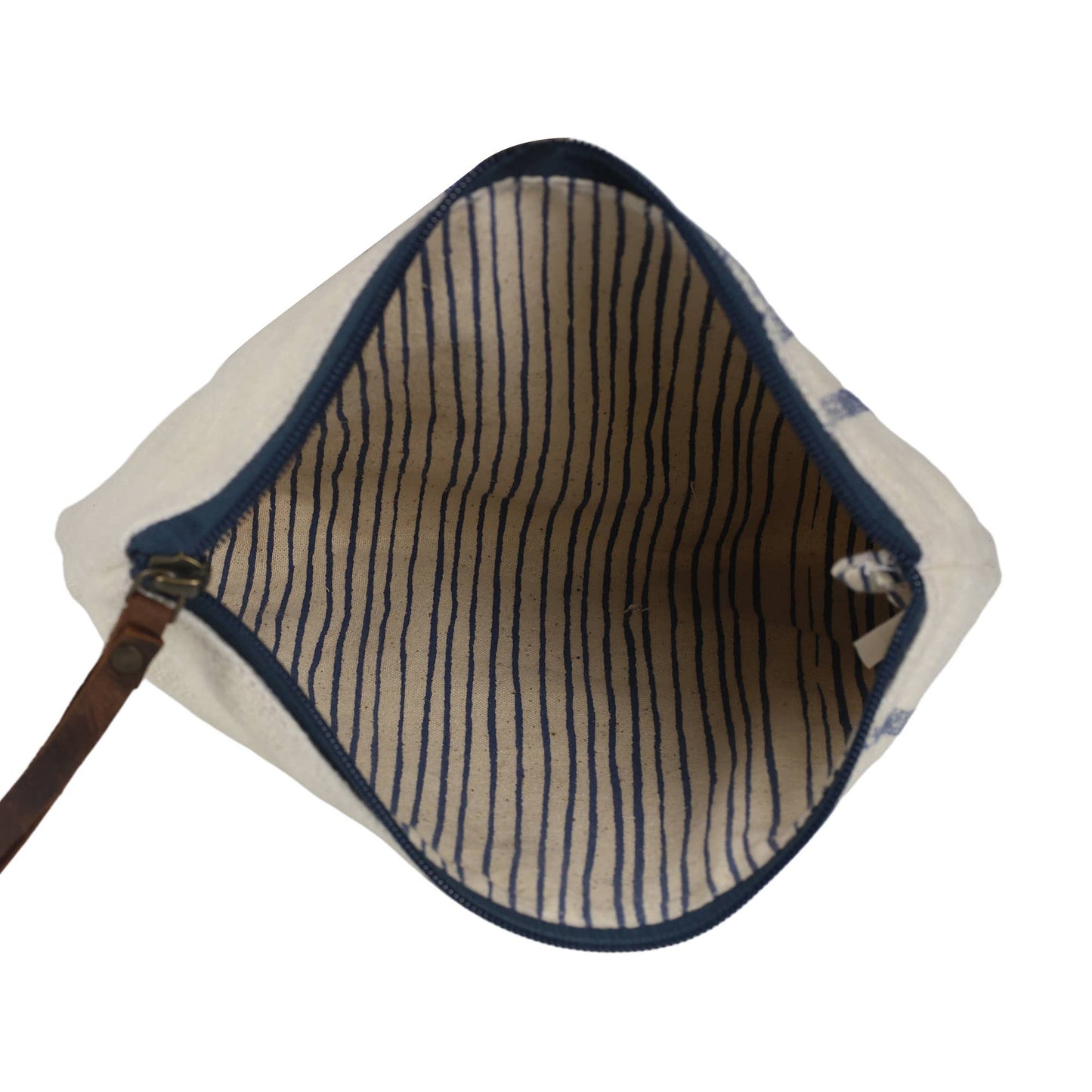 Borde Jute Wristlet Pouch