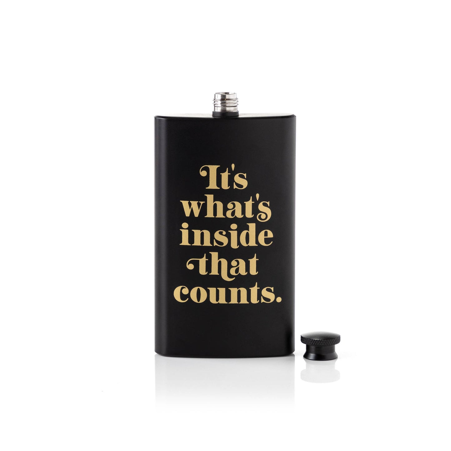 It's What's Inside That Counts Flask