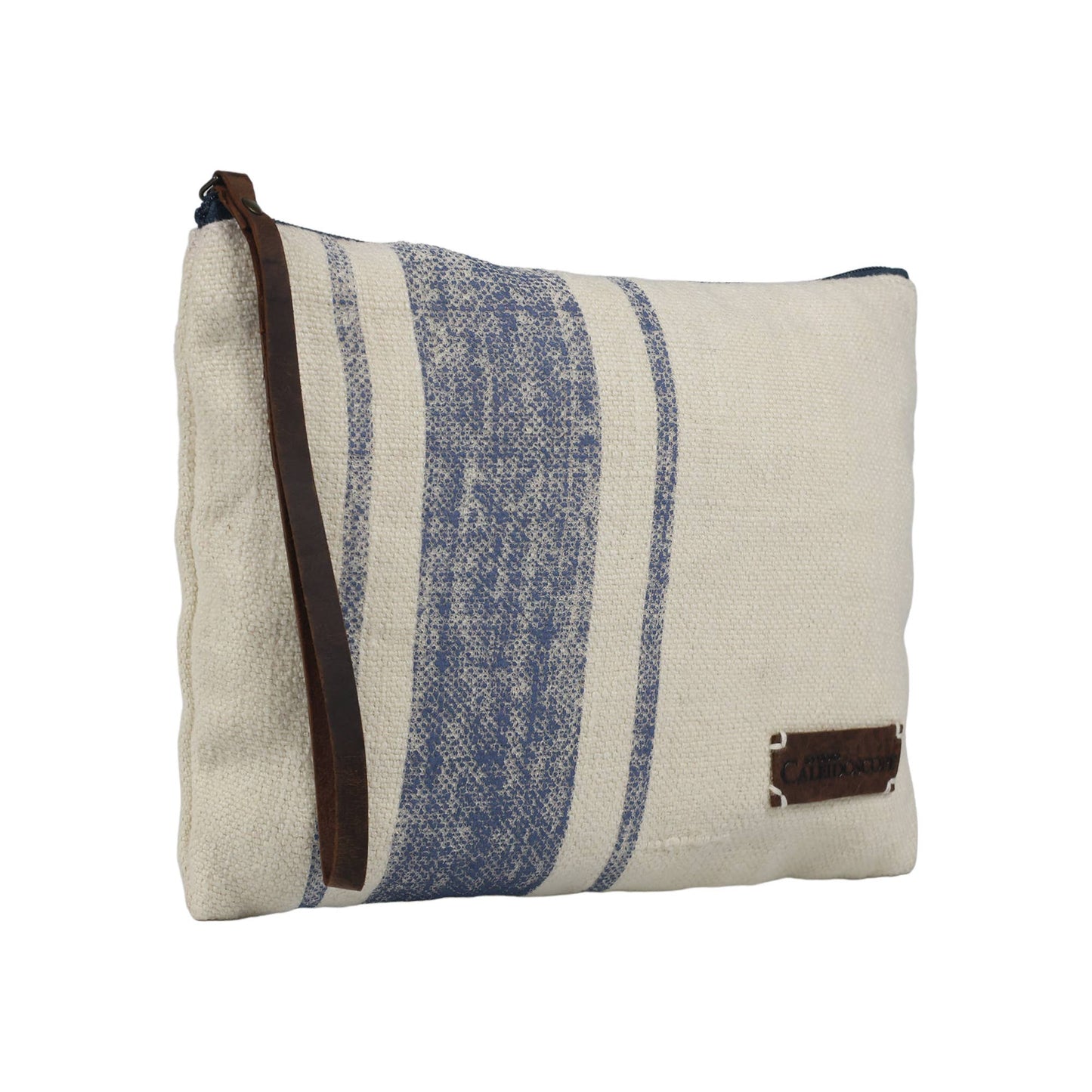 Borde Jute Wristlet Pouch