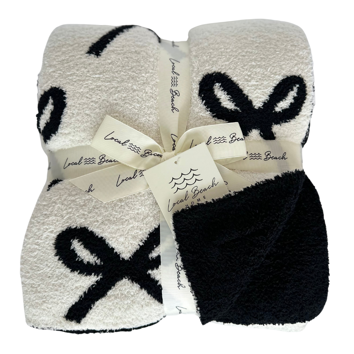 Local Beach Bow Luxe Blanket