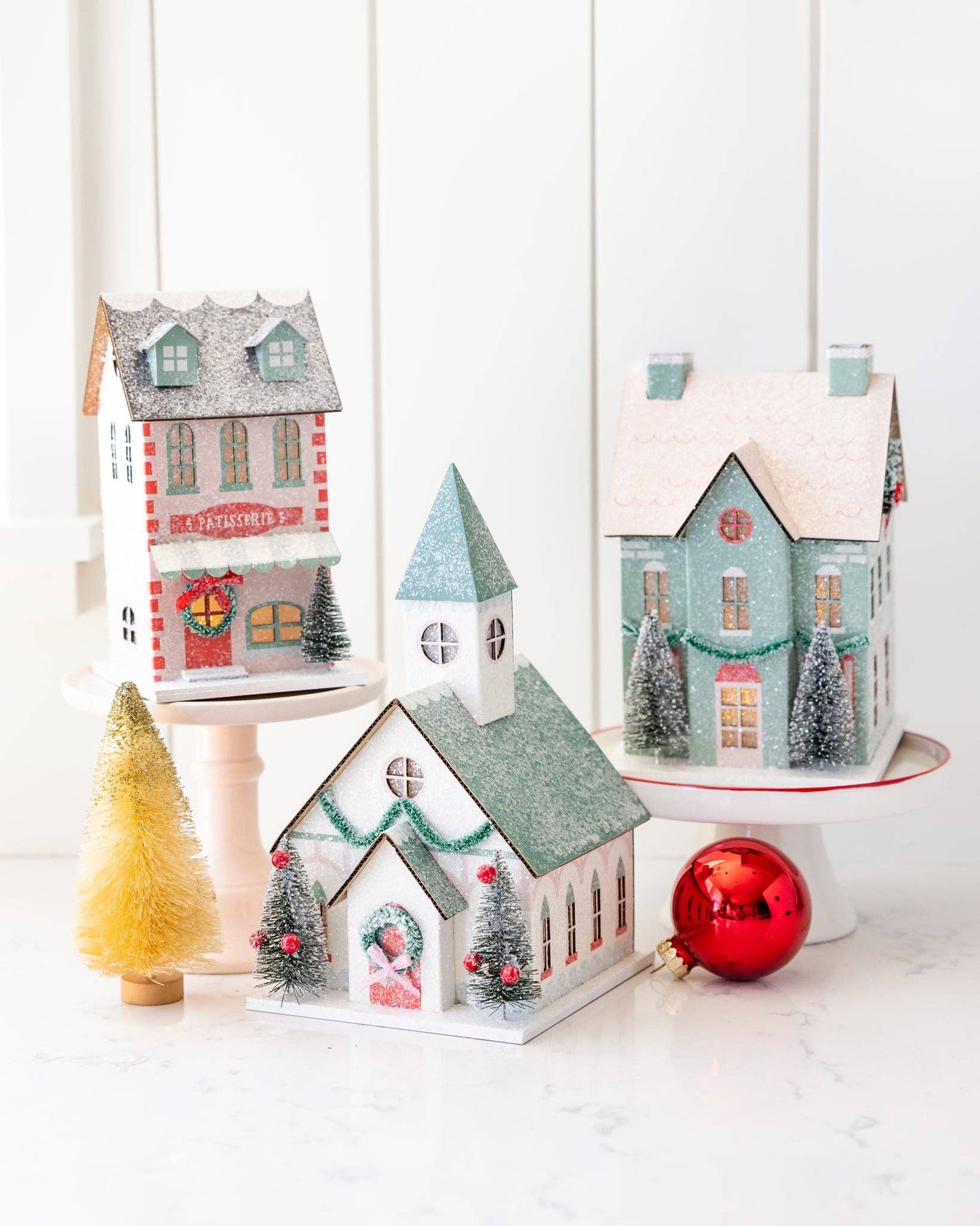 VIL1051 - Village Christmas Paper Bakery Decoration