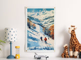Skis the Day Felt Banner
