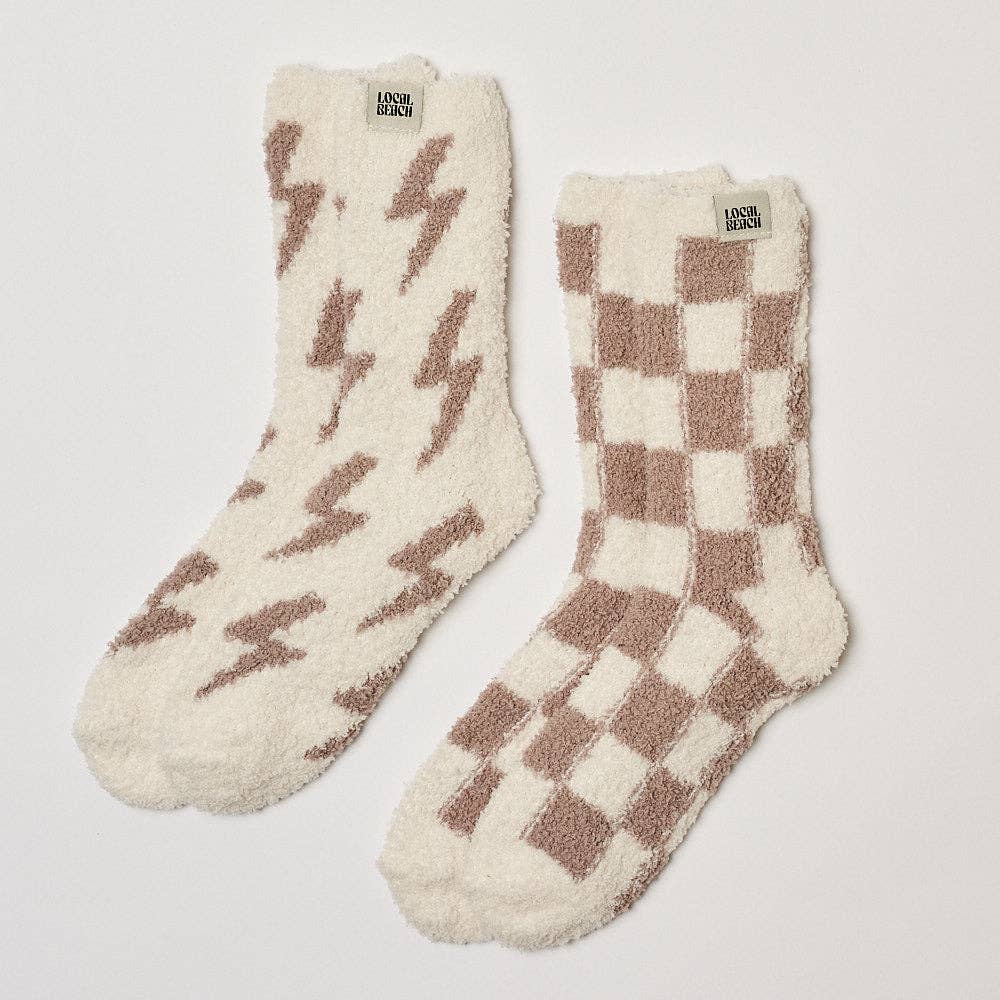 Local Beach Cozy Socks