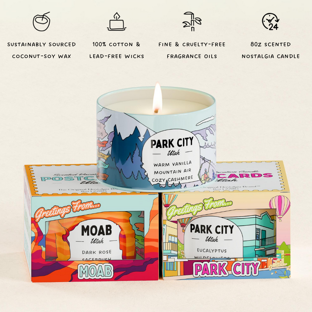 Park City Winter Destination Candle