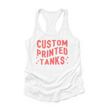 One Side Custom Printed Tank Tops With Your Logo Or Artwork: Cancun / M