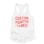 One Side Custom Printed Tank Tops With Your Logo Or Artwork: Cancun / S