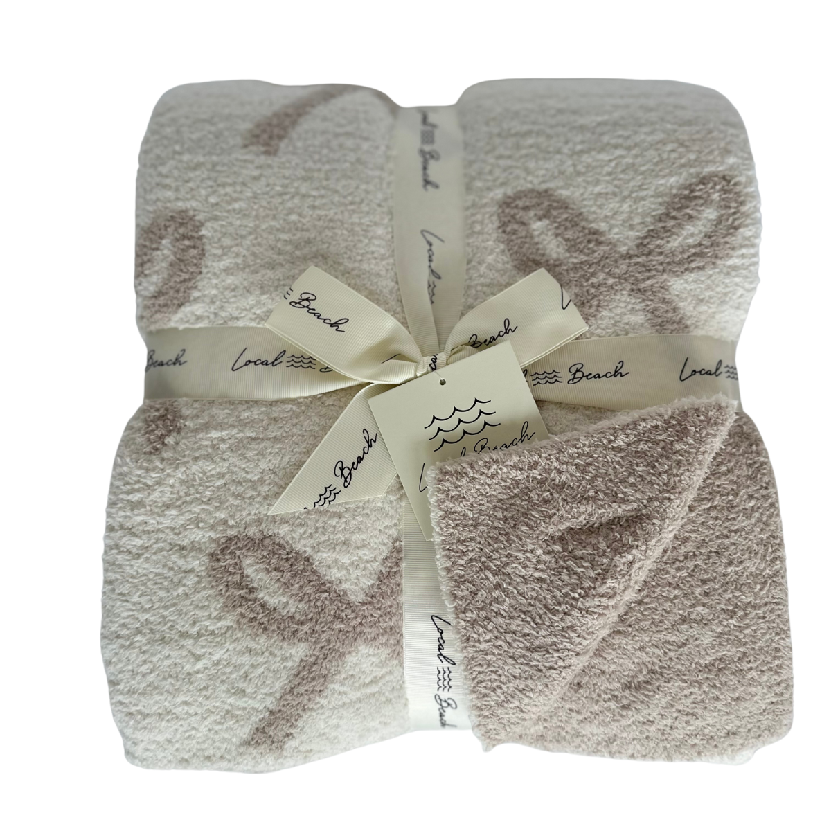 Local Beach Bow Luxe Blanket