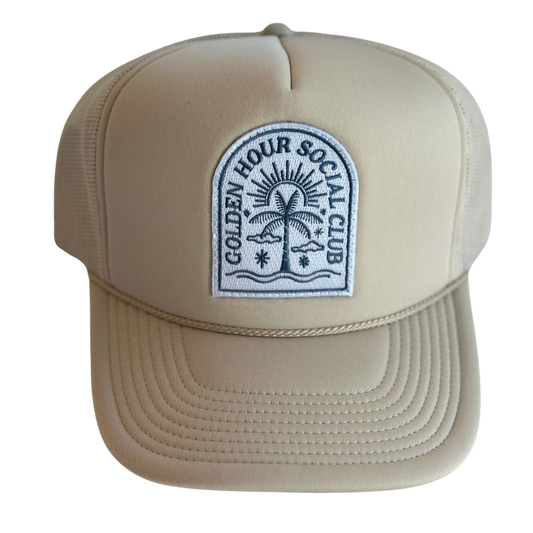 Golden Hour Social Club Trucker