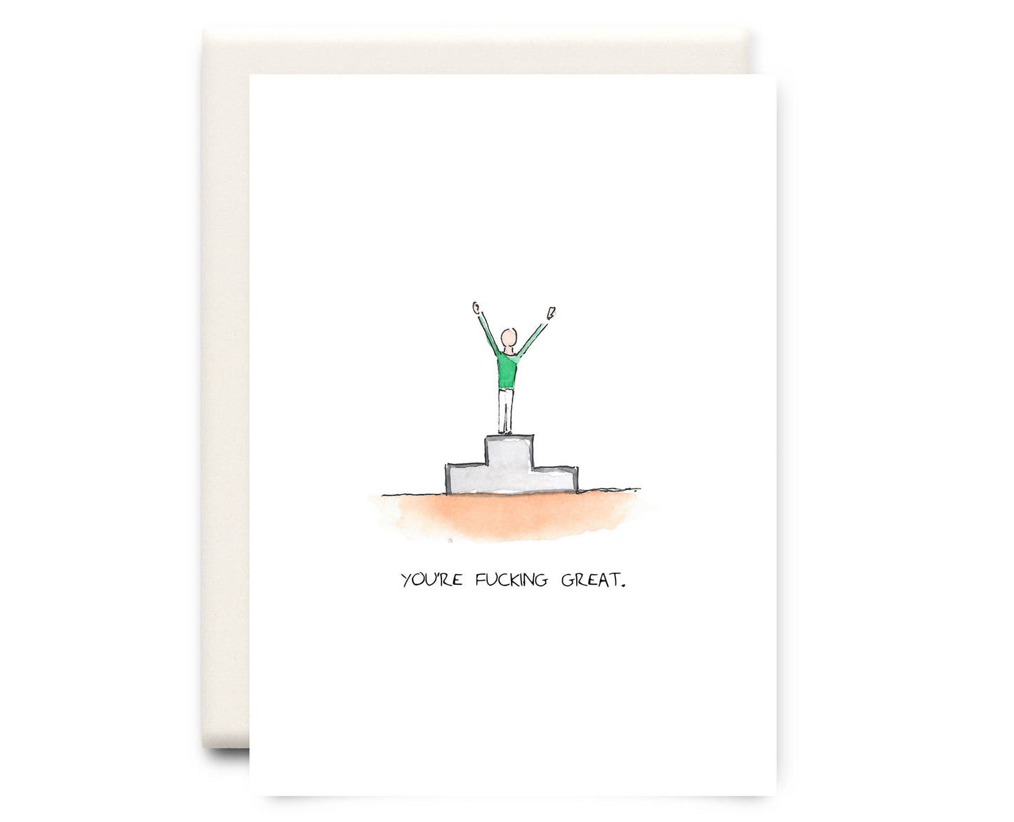 Fucking Great | Congratulations Greeting Card