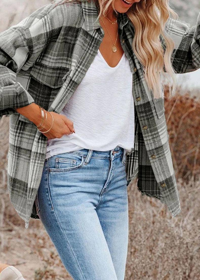 Fall Plaid Shacket