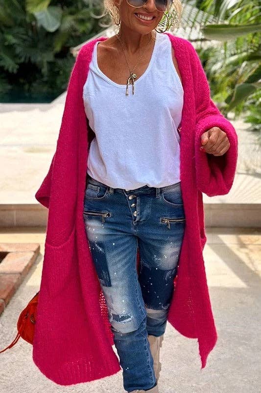 Love & Peace Maxi Knit Cardigan