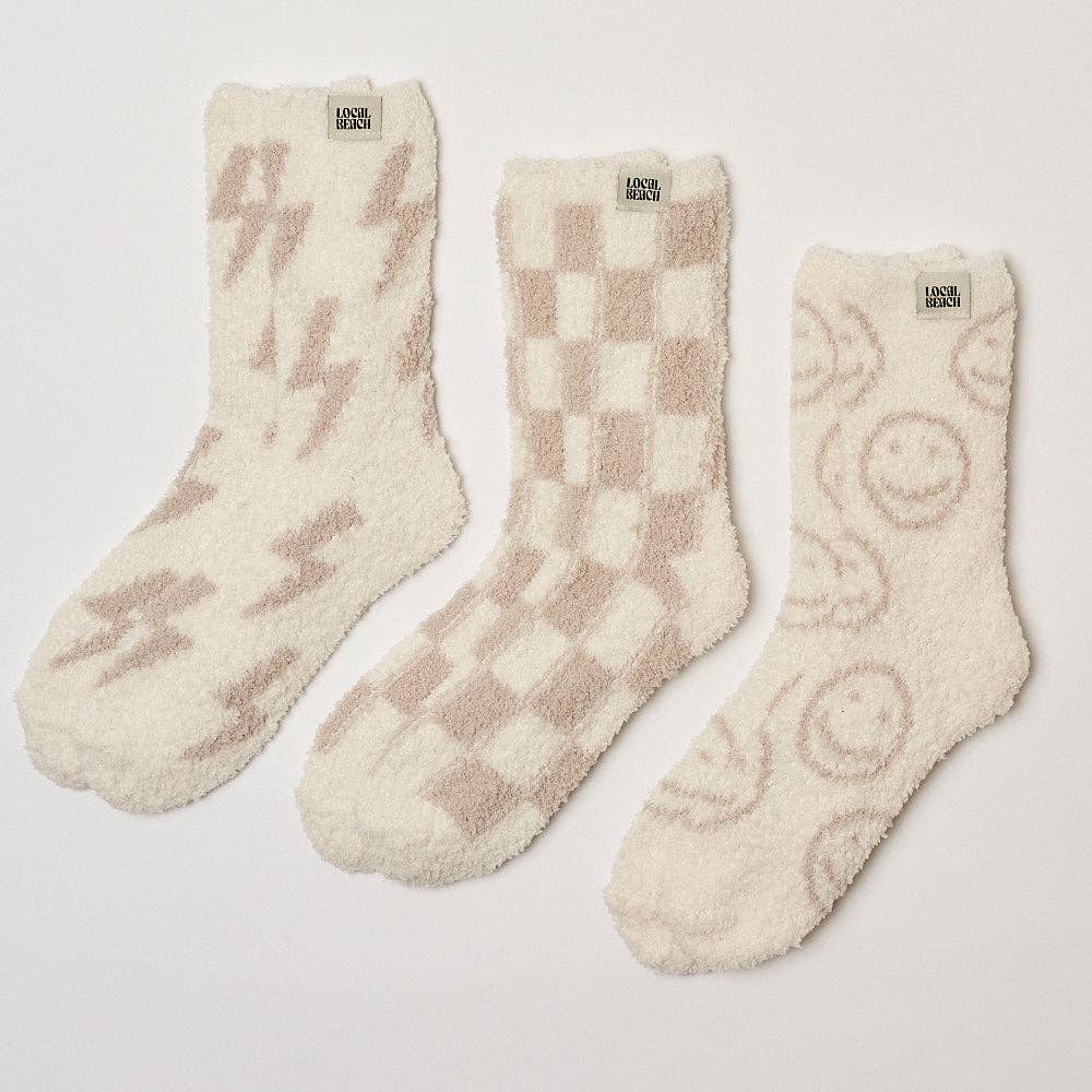 Local Beach Cozy Socks