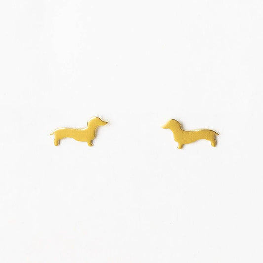 Alice Dachshund Earrings