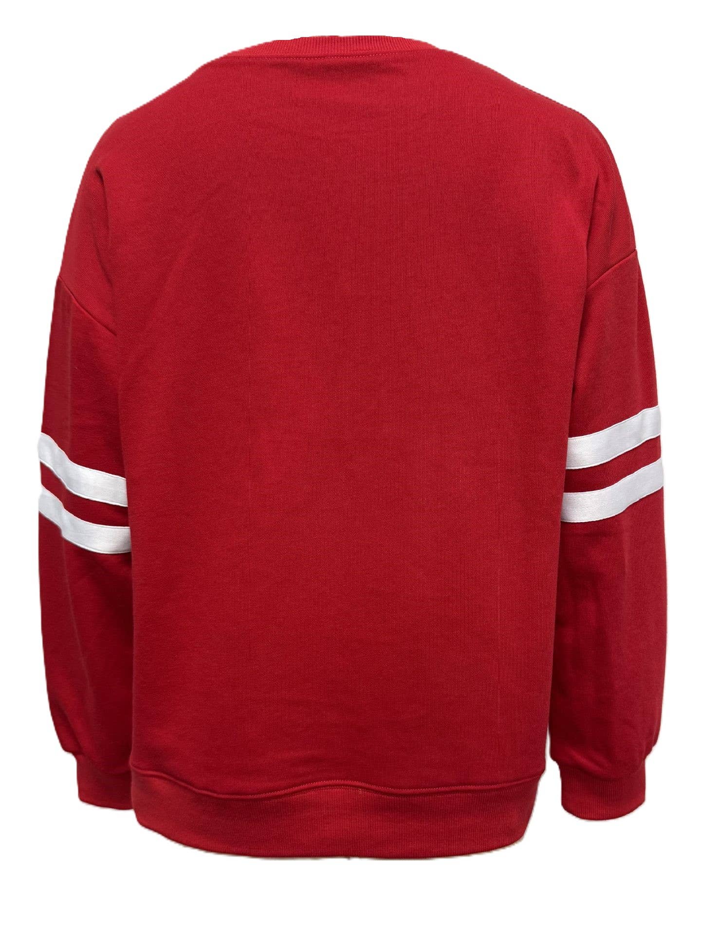 Leisure Contrast Striped Sweatshirt