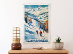 Skis the Day Felt Banner