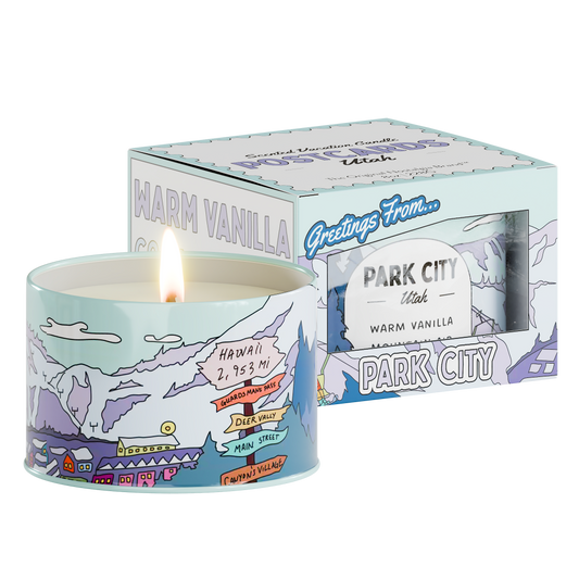 Park City Winter Destination Candle