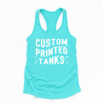 One Side Custom Printed Tank Tops With Your Logo Or Artwork: Cancun / S
