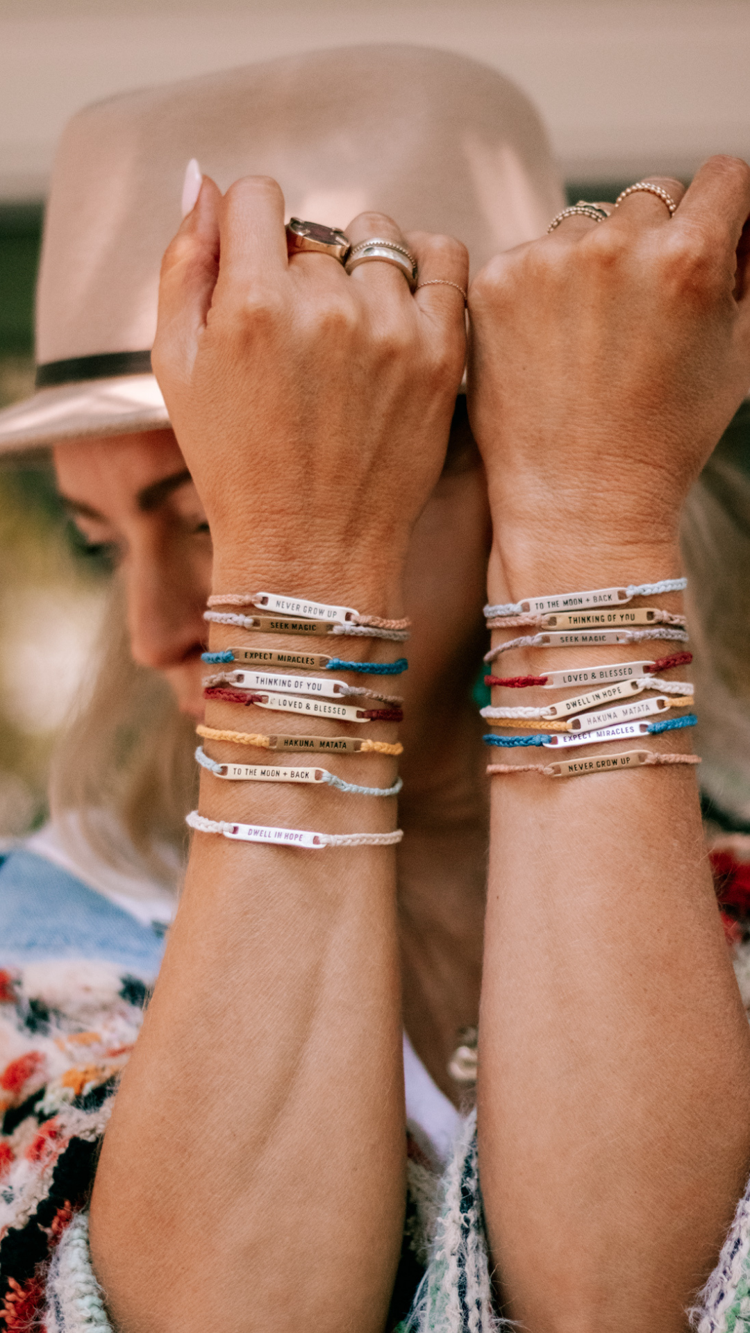 Dwell In Hope Braided Bracelet