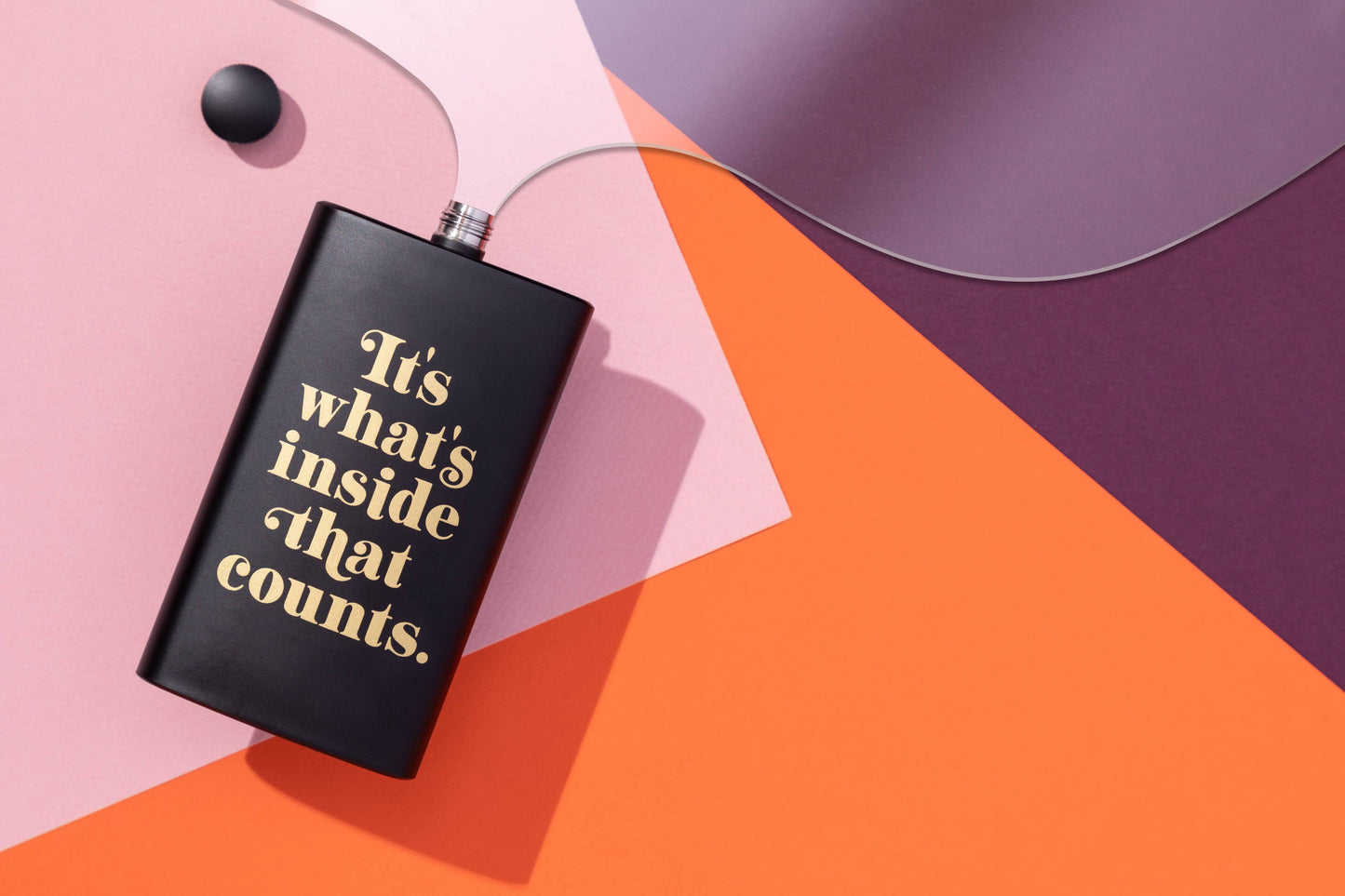 It's What's Inside That Counts Flask