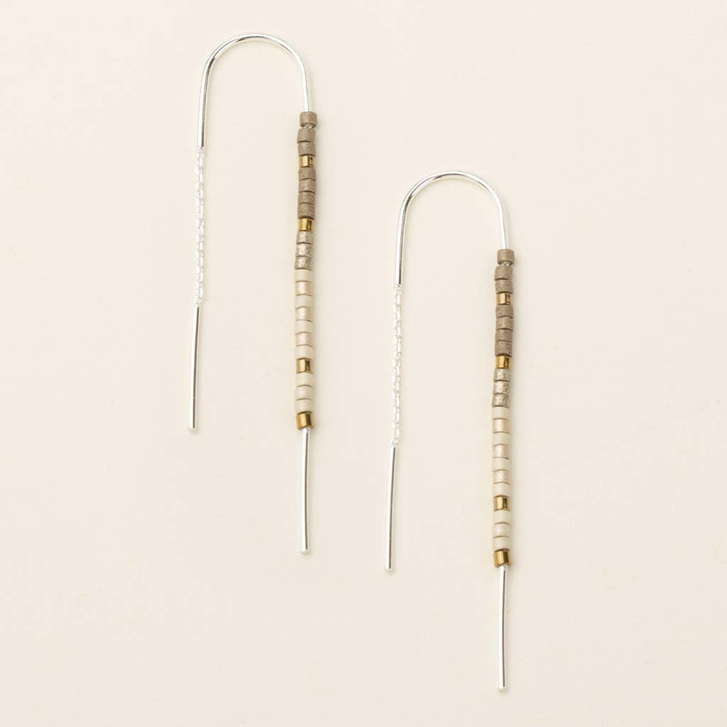Chromacolor Miyuki Thread Earrings