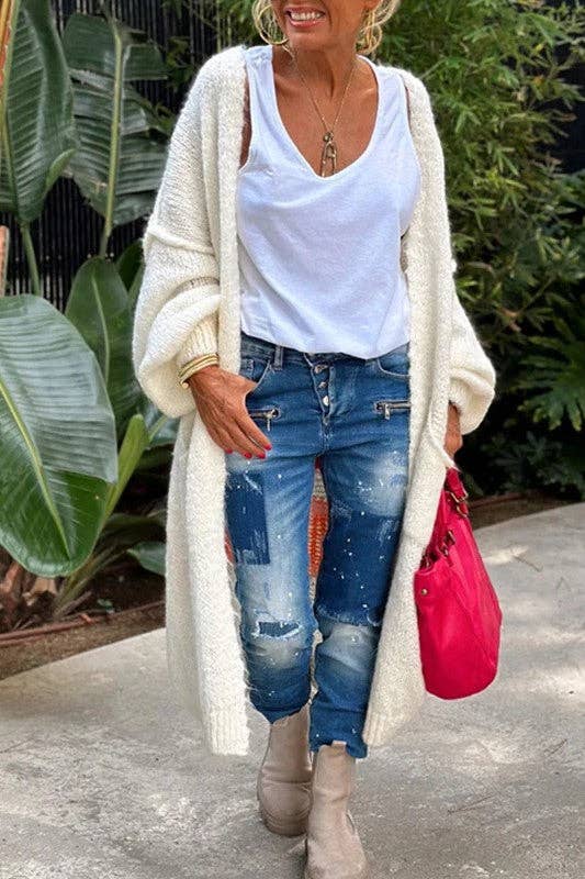Love & Peace Maxi Knit Cardigan
