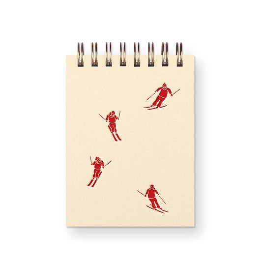 Ski Holiday Mini Notebook
