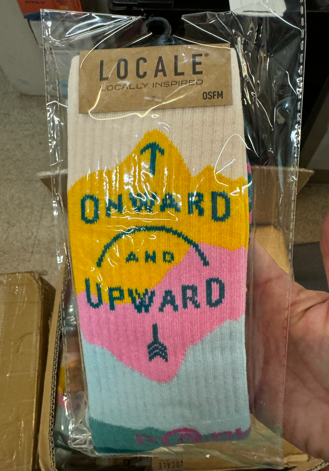 Onward & Upward Socks