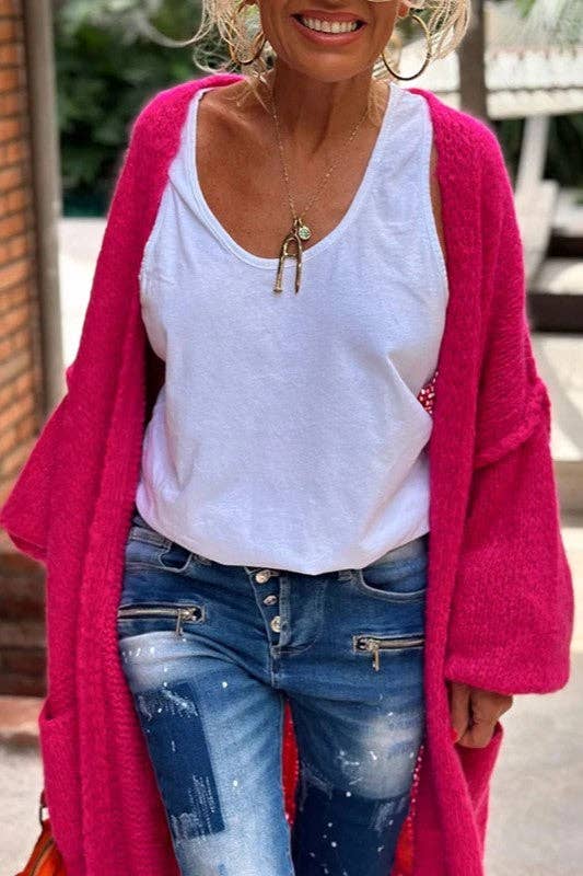 Love & Peace Maxi Knit Cardigan