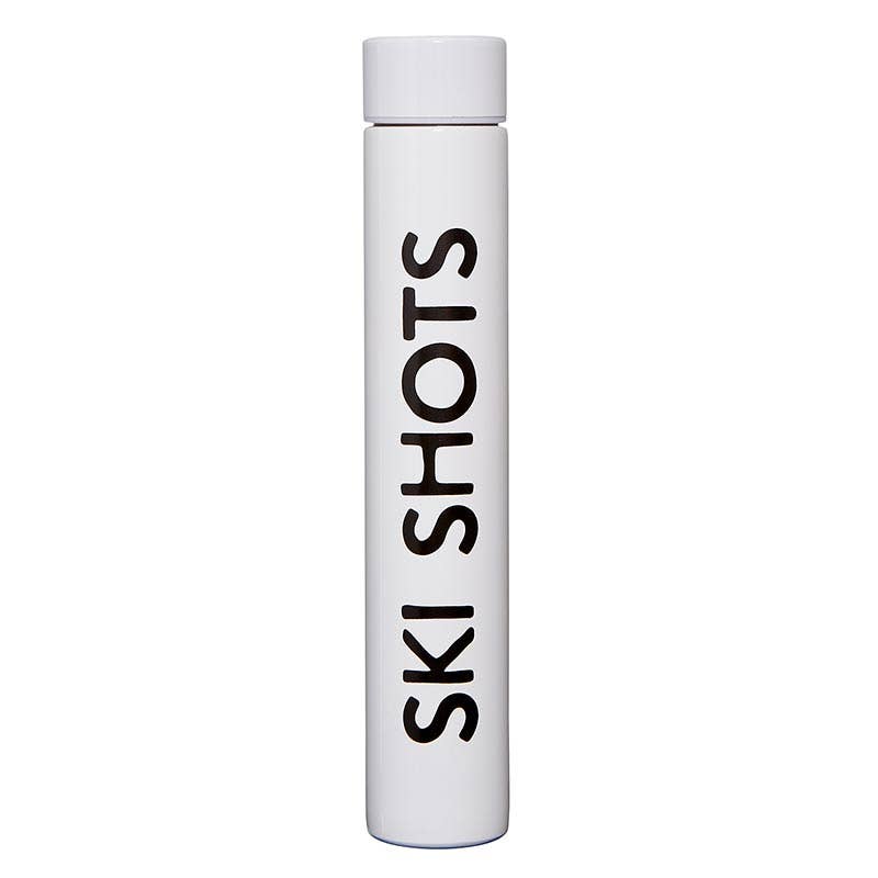 Stainless Steel Flask - Ski Shots