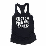 One Side Custom Printed Tank Tops With Your Logo Or Artwork: Cancun / M