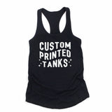 One Side Custom Printed Tank Tops With Your Logo Or Artwork: Cancun / M