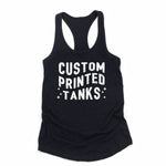 One Side Custom Printed Tank Tops With Your Logo Or Artwork: Cancun / S