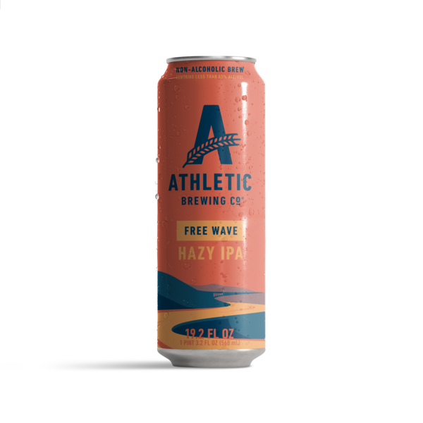 Free Wave Hazy IPA 19.2oz cans (Non-Alcoholic) - 15 Can Case