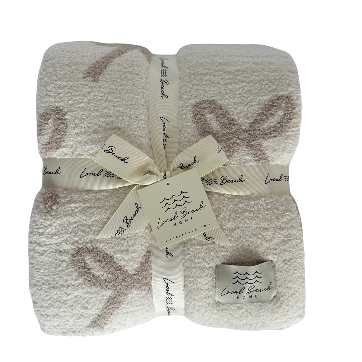 Local Beach Bow Luxe Blanket
