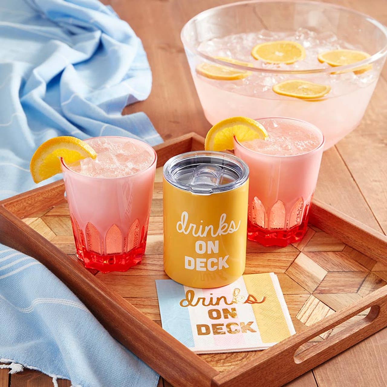 Drinks On Deck Tumbler