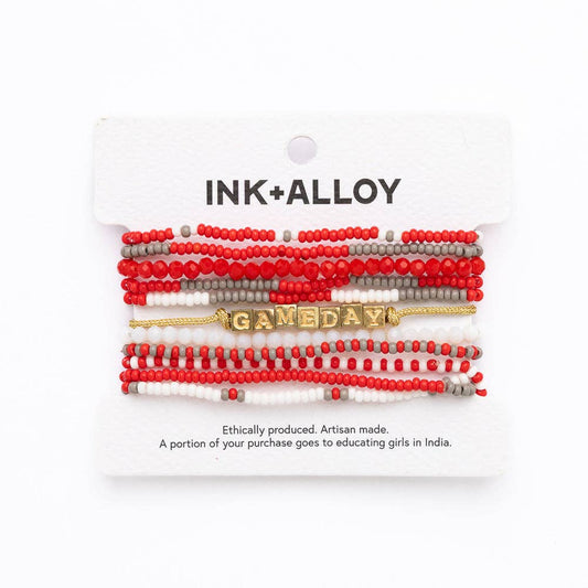 Game Day 11-Strand Bracelets