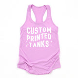 One Side Custom Printed Tank Tops With Your Logo Or Artwork: Cancun / M