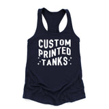 One Side Custom Printed Tank Tops With Your Logo Or Artwork: Cancun / S