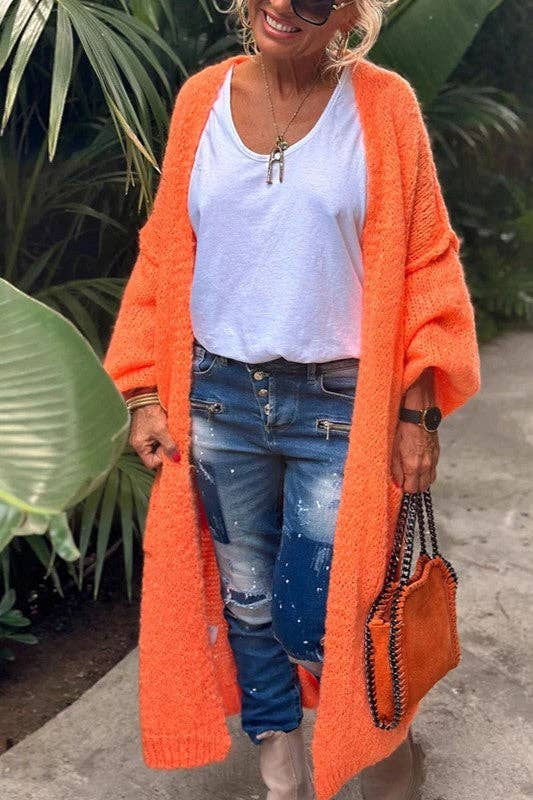 Love & Peace Maxi Knit Cardigan