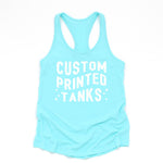 One Side Custom Printed Tank Tops With Your Logo Or Artwork: Cancun / M