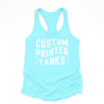 One Side Custom Printed Tank Tops With Your Logo Or Artwork: Cancun / S