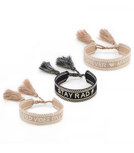 Local Beach Woven Bracelet