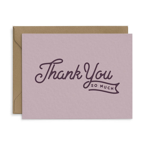 Thank You So Much Flag Cards- Box of 6