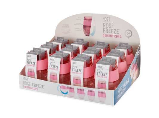 Rose FREEZE Cup Pre-Filled CDU by HOST®