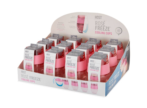 Rose FREEZE Cup Pre-Filled CDU by HOST®