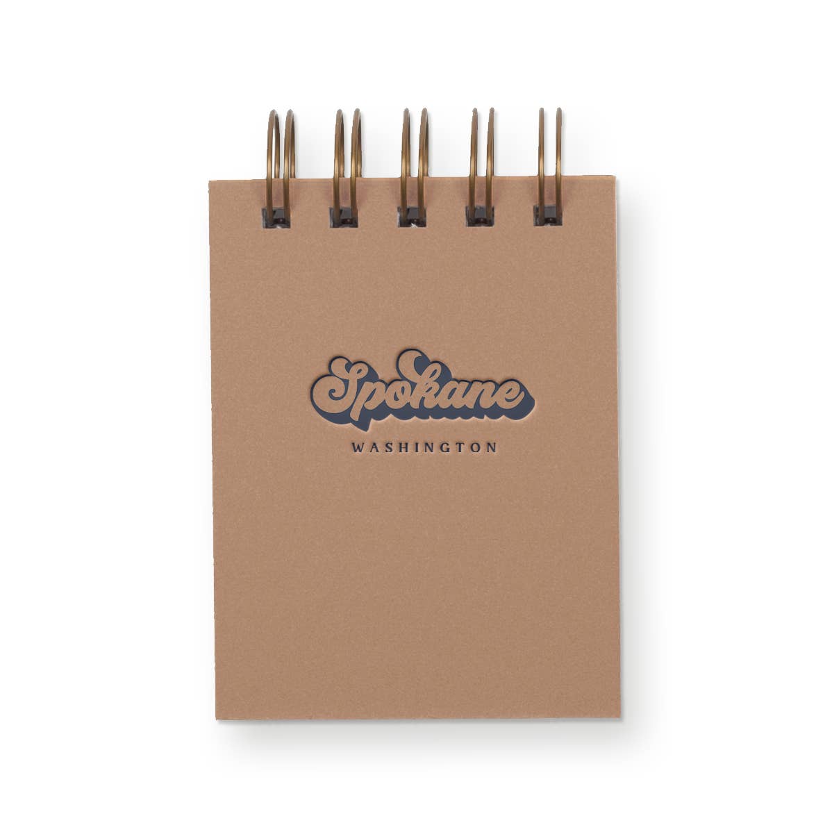 Custom Retro Script City Mini Notebook